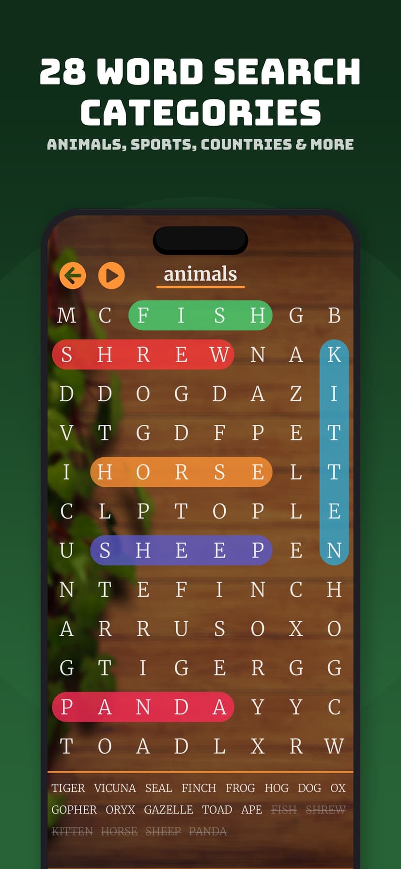 Word Search - Infinite puzzles screenshot 4 - screenshot