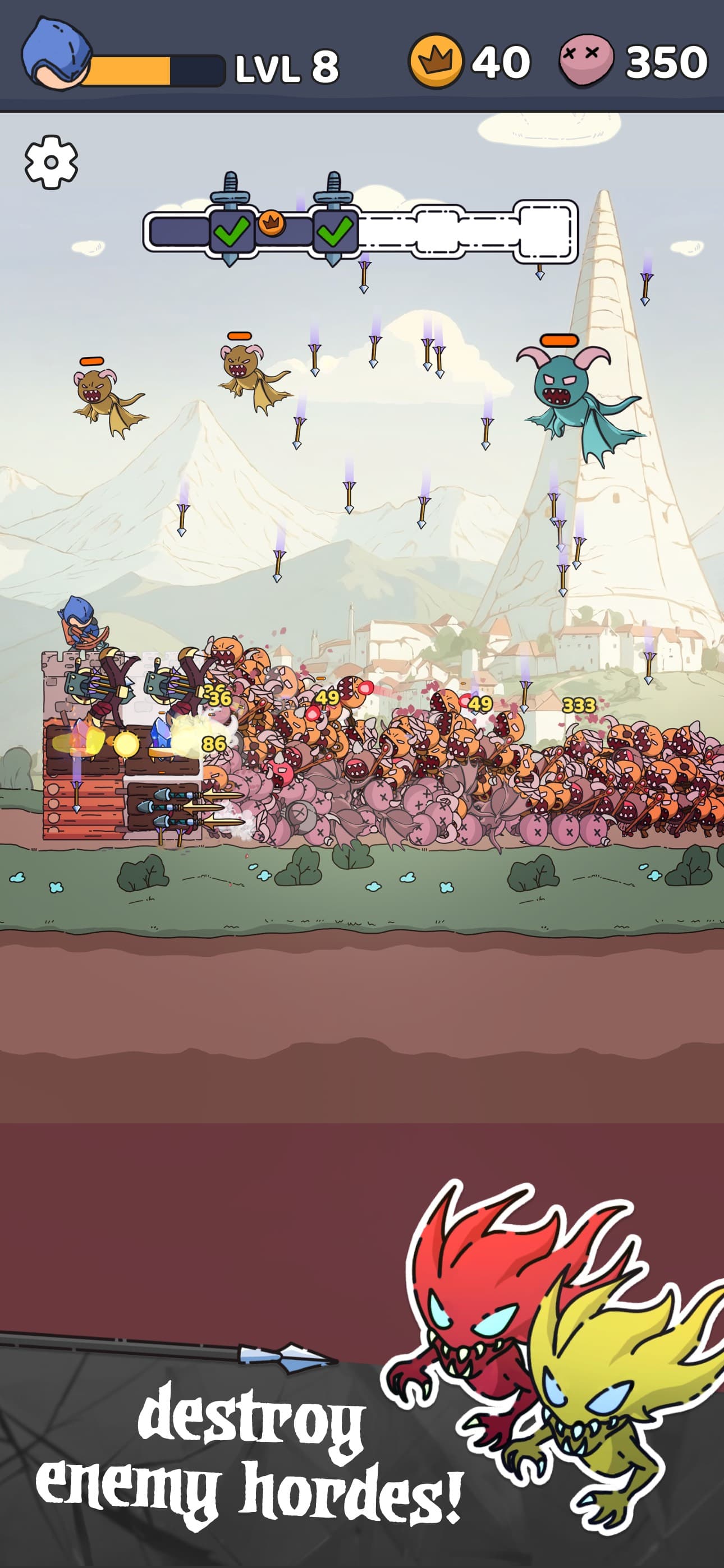 Tower vs Goblins screenshot 3 - screenshot