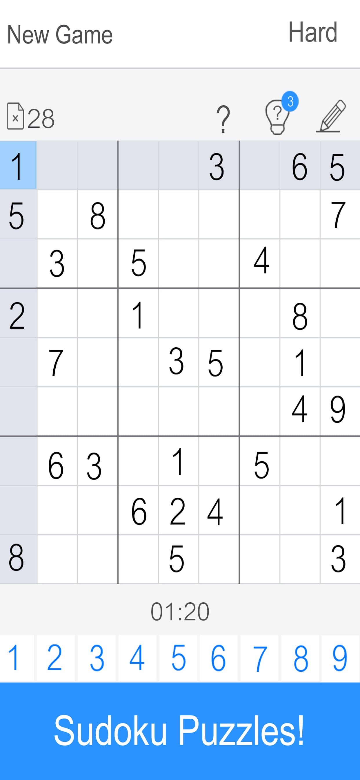 Sudoku - Classic Sudoku Games screenshot 1 - screenshot