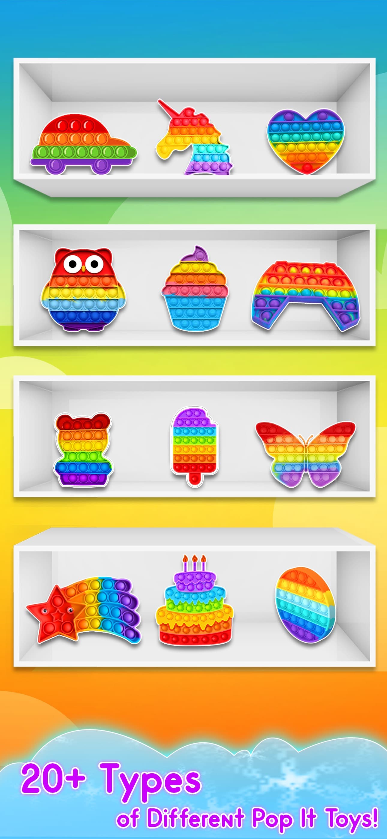 Pop it fidget toys 3d popop! screenshot 3 - screenshot