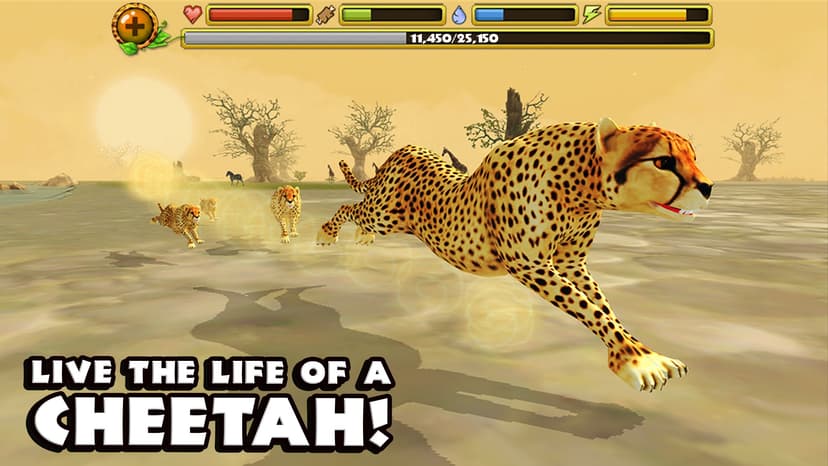 Cheetah Simulator screenshot 1 - screenshot