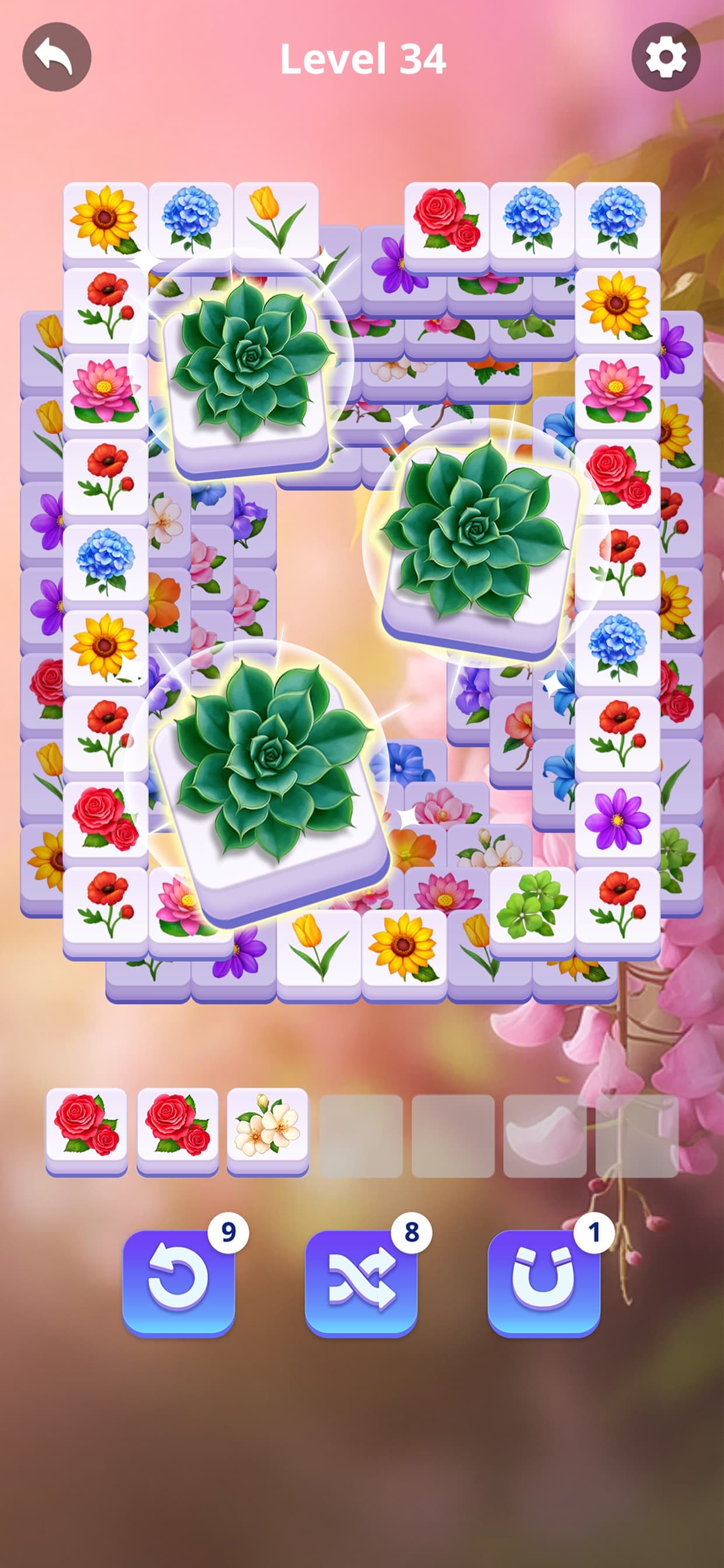 Tile Bloom: Matching Puzzle screenshot 2 - screenshot