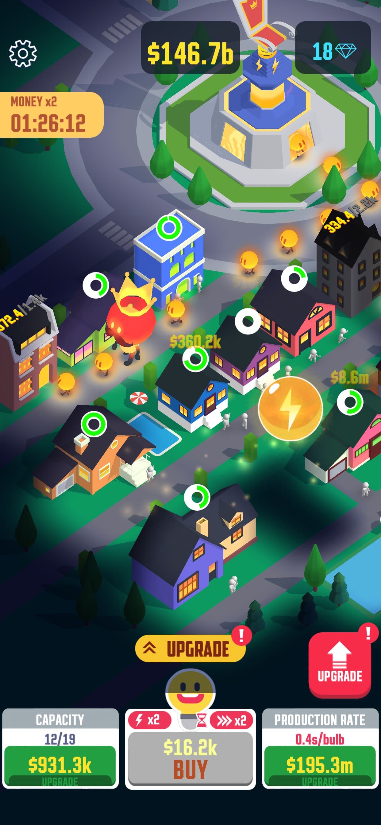 Idle Light City screenshot 3 - screenshot