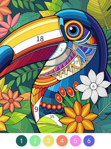 Tangle Color by Number Book screenshot 14 - screenshot