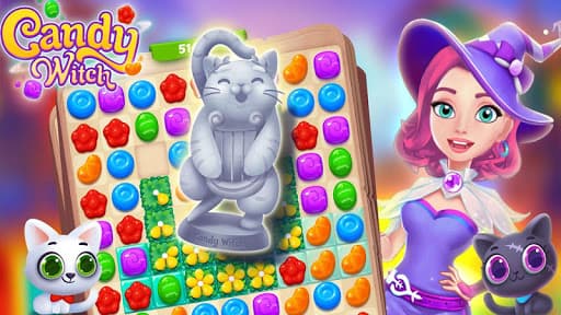 Candy Witch - Match 3 Puzzle screenshot 13 - screenshot