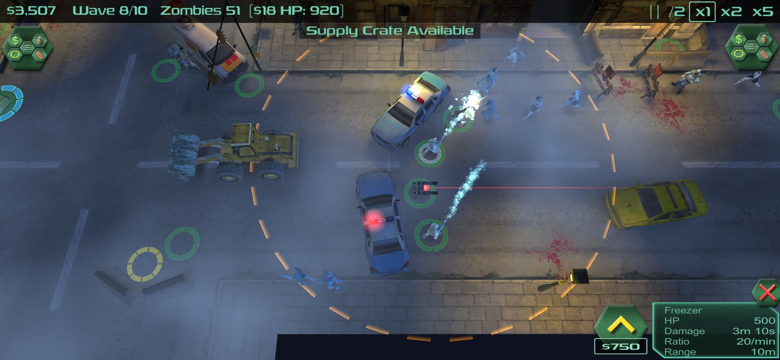 Zombie Defense HNG screenshot 3 - screenshot