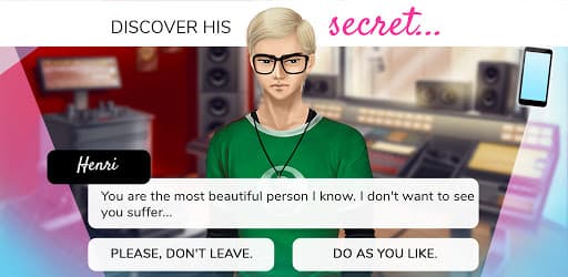 Henri's Secret - Visual Novel screenshot 3 - screenshot