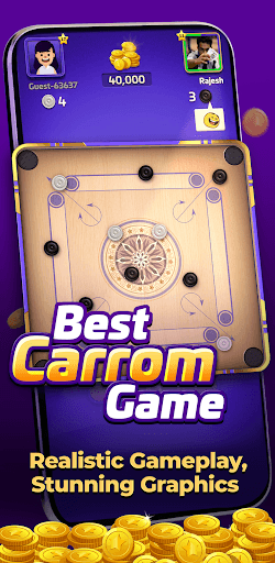 Carrom Gold: Online Board Game screenshot 8 - screenshot