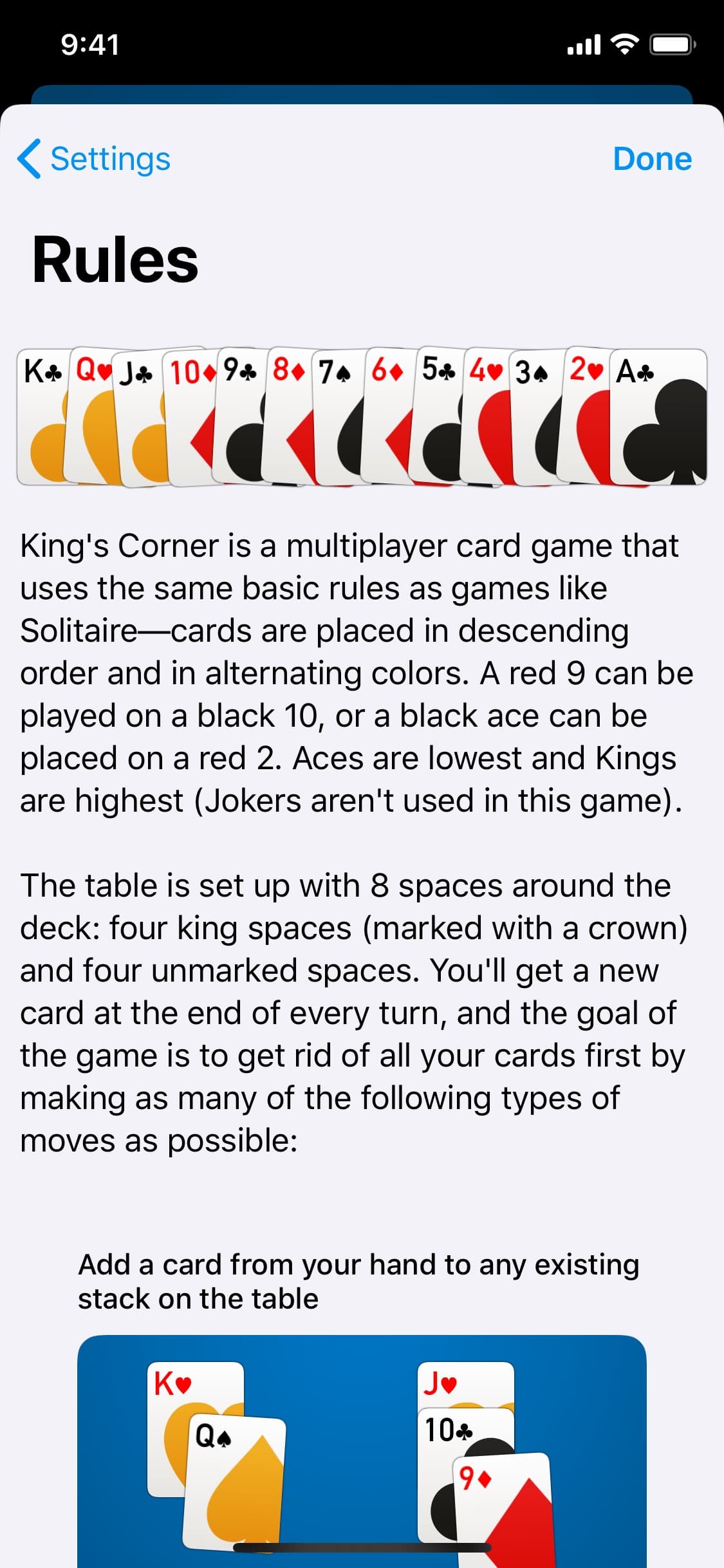 King’s Corner screenshot 6 - screenshot