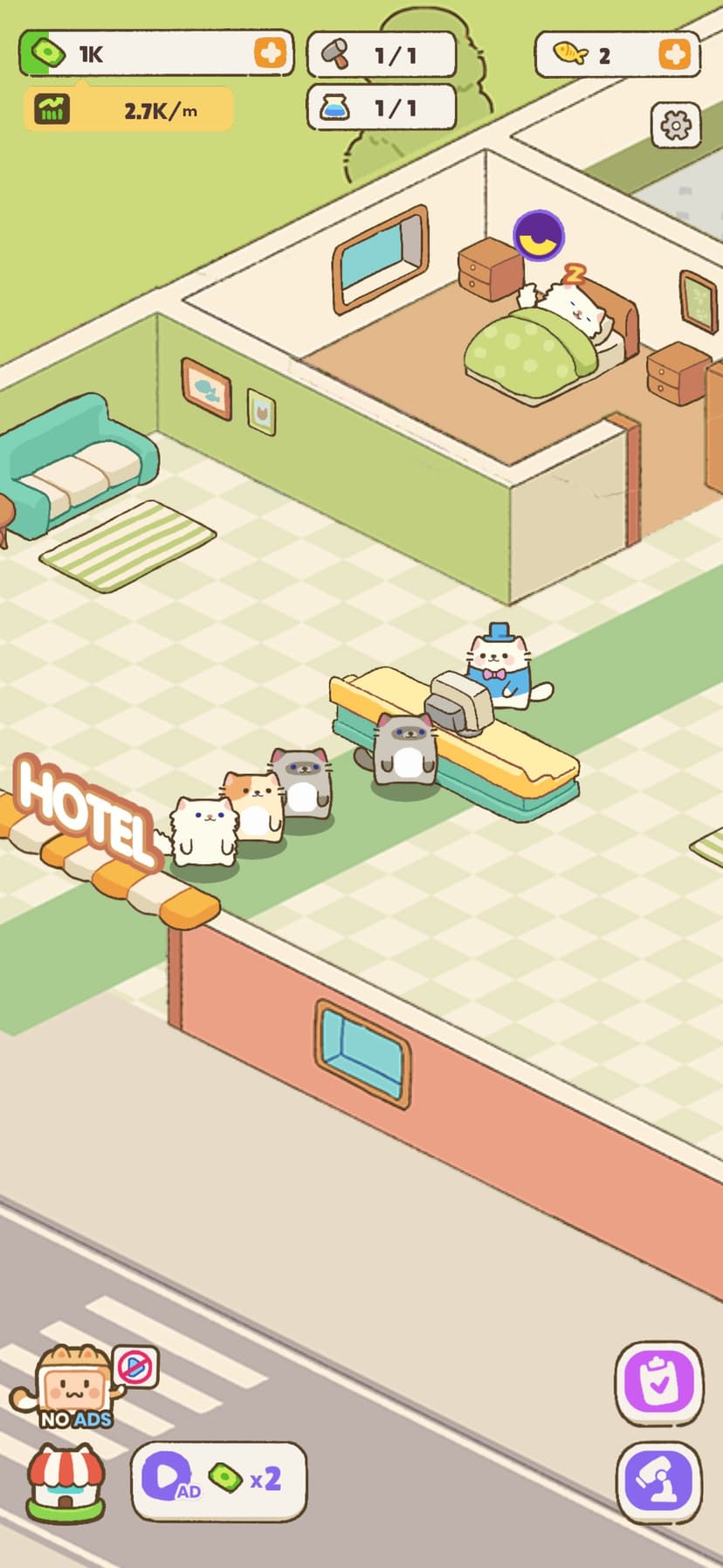 My Purrfect Cat Hotel screenshot 1 - screenshot