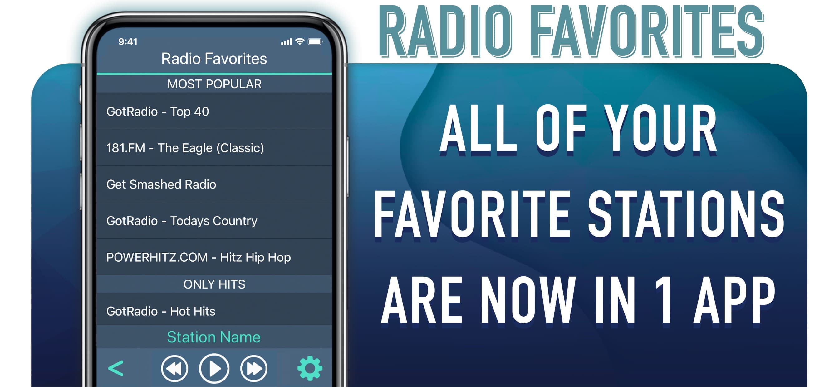 Radio Favorites screenshot 2 - screenshot