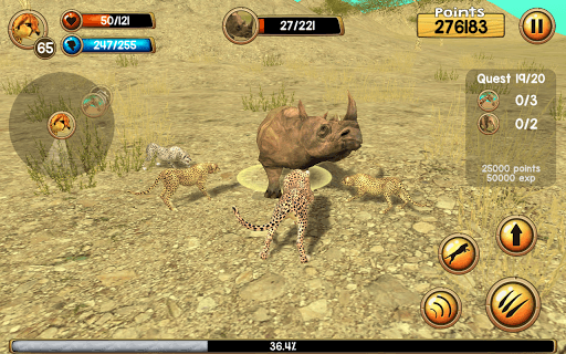 Wild Cheetah Sim 3D screenshot 2 - screenshot