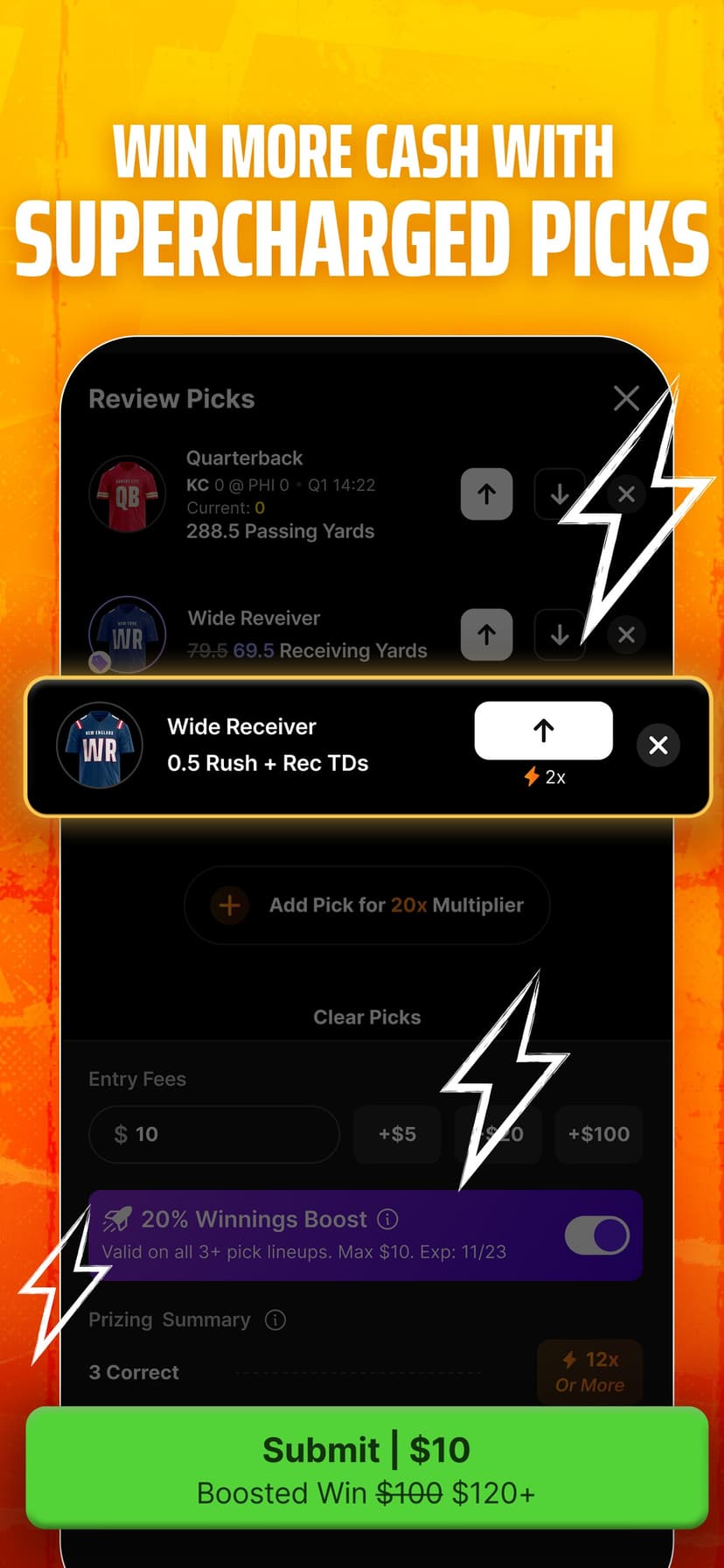 Pick6 DraftKings Fantasy Picks screenshot 5 - screenshot