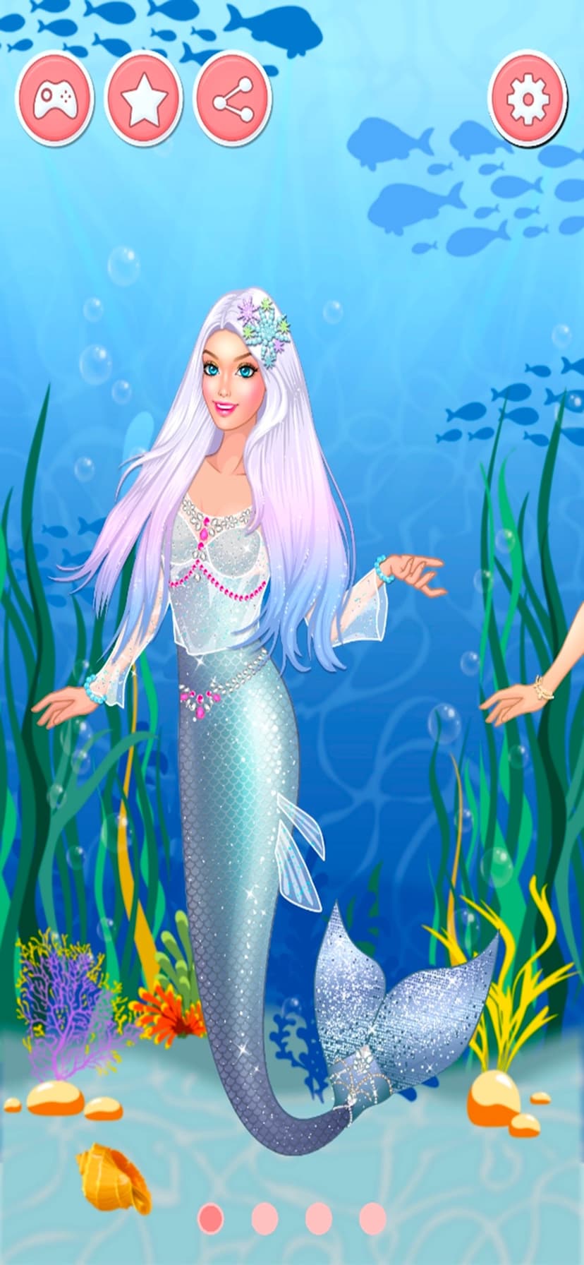 Mermaid Beauty Dress-Up Games screenshot 1 - screenshot