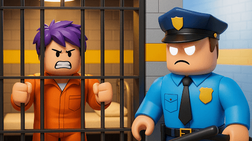 Prison Escape: 3D Obby Parkour screenshot 1 - screenshot