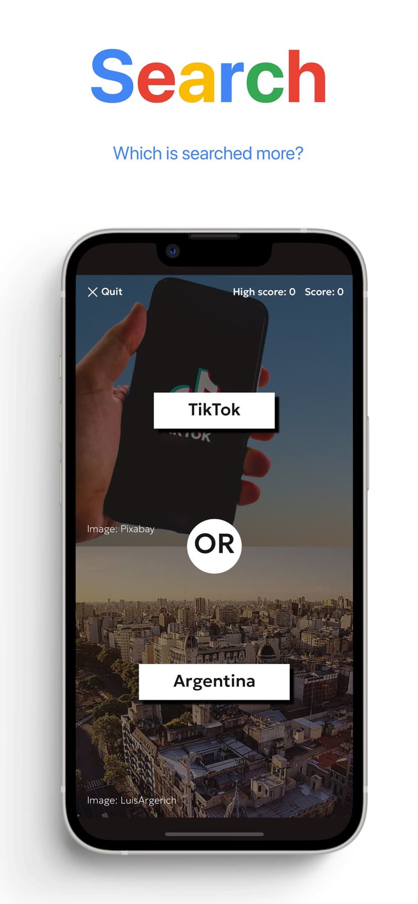 The Higher or Lower Game screenshot 2 - screenshot