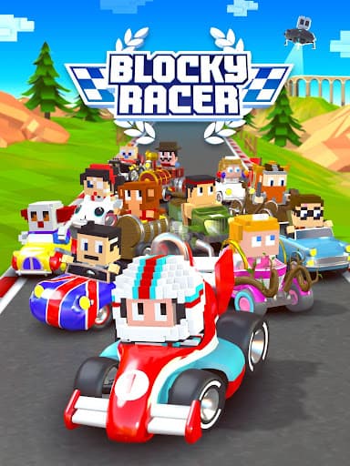 Blocky Racer - Endless Racing screenshot 15 - screenshot