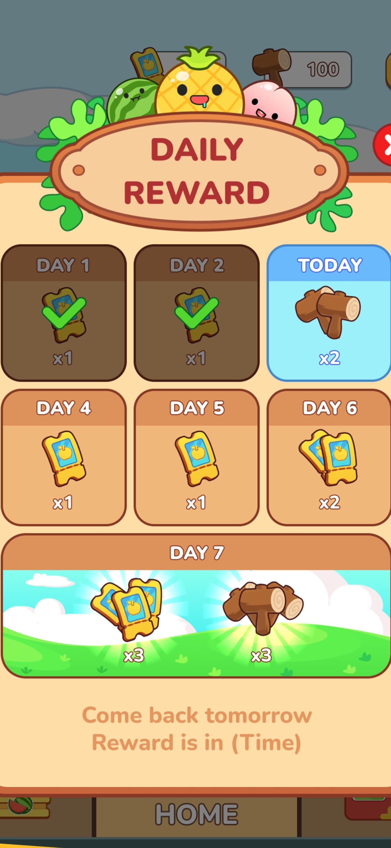 Juicy Merge: Melons Puzzle screenshot 3 - screenshot