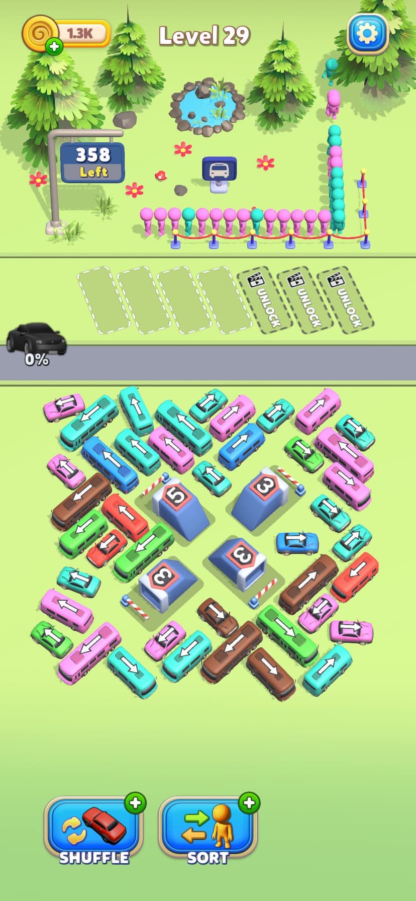Bus Mania - Car Parking Jam screenshot 10 - screenshot