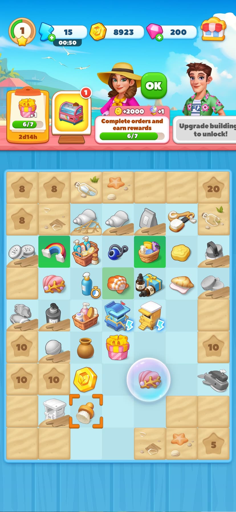 Happy Merge Travel: Cooking screenshot 5 - screenshot