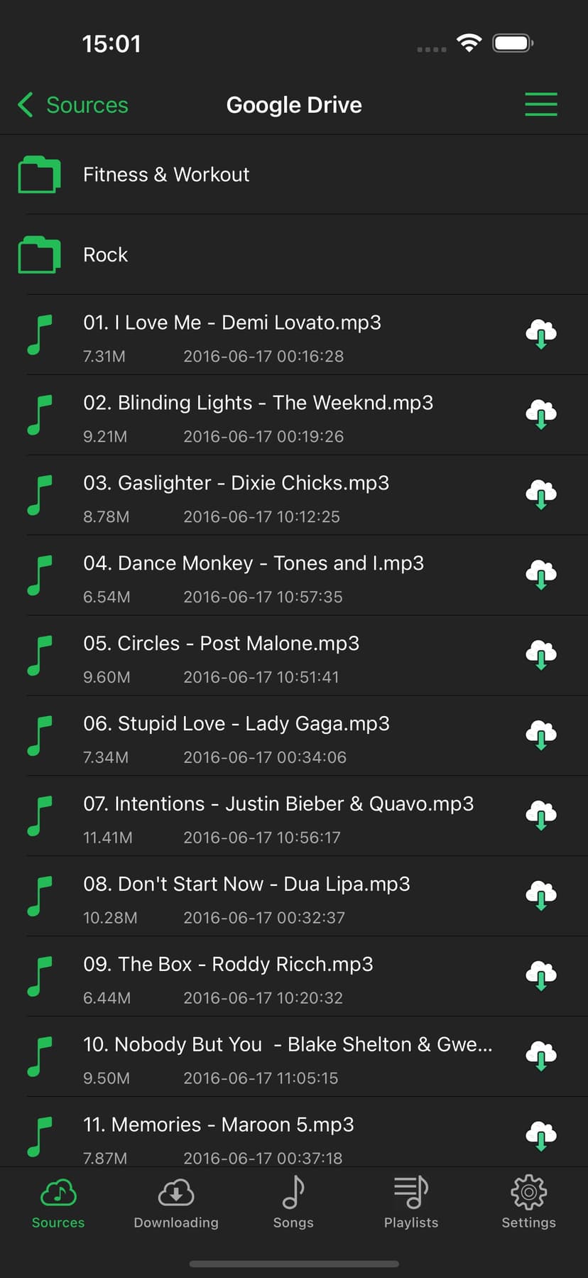 Cloud Music Player - Listener screenshot 1 - screenshot