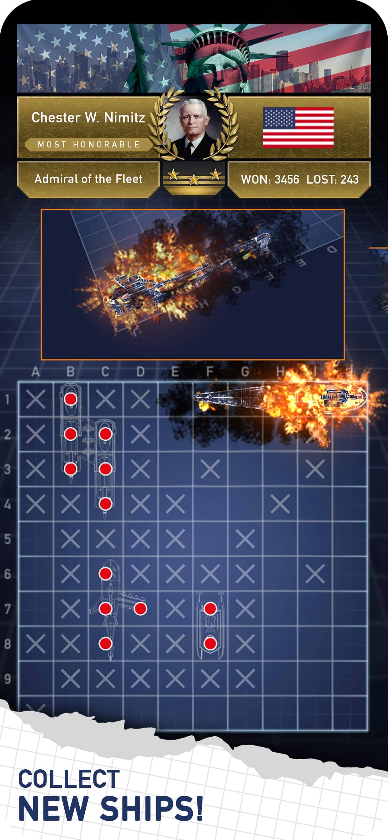 Fleet Battle: Sea Battle game screenshot 5 - screenshot