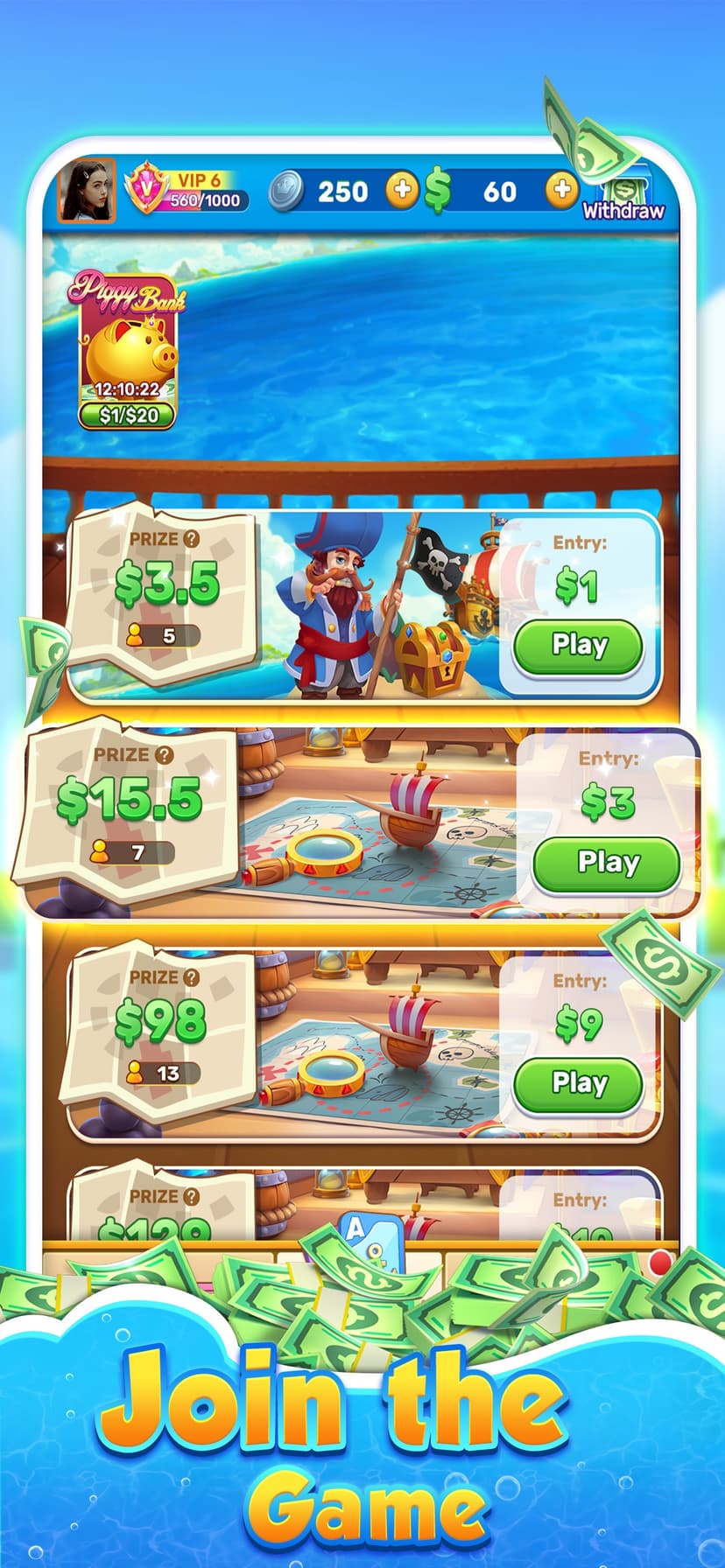 Solitaire Riches:Win Cash screenshot 1 - screenshot