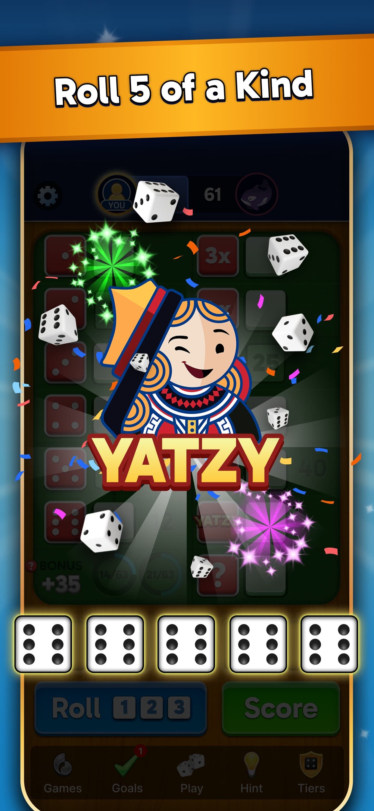 Yatzy Dice Game: Yatzy Plus screenshot 2 - screenshot