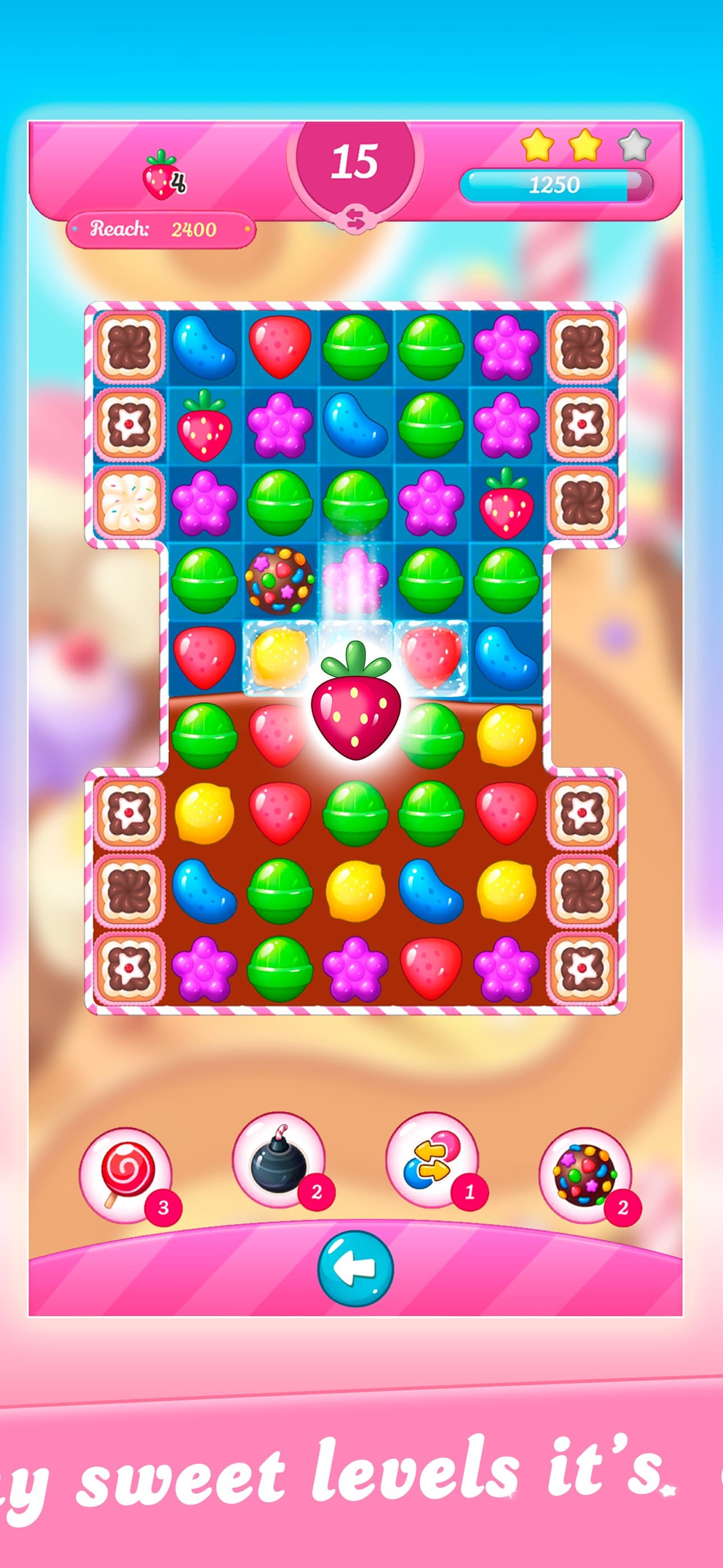 Candy Match 3: Sweet Lands screenshot 3 - screenshot