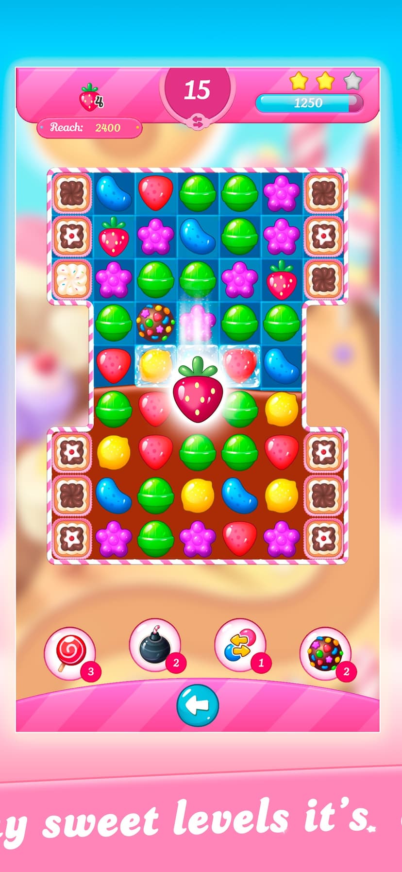 Candy Match 3: Sweet Lands screenshot 3 - screenshot