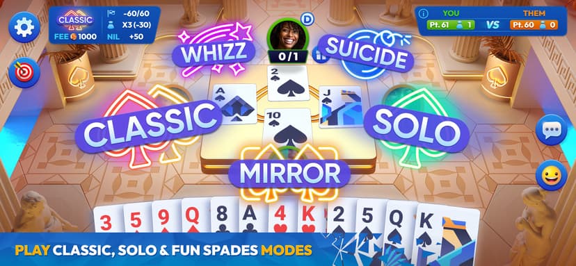 Spades Masters - Card Game screenshot 2 - screenshot