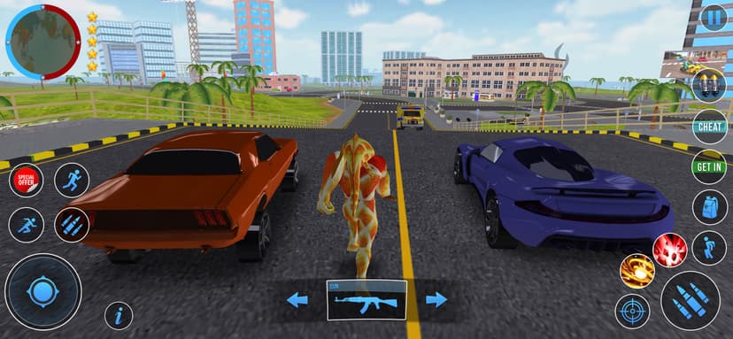 Gangster Fish Head:City Battle screenshot 8 - screenshot