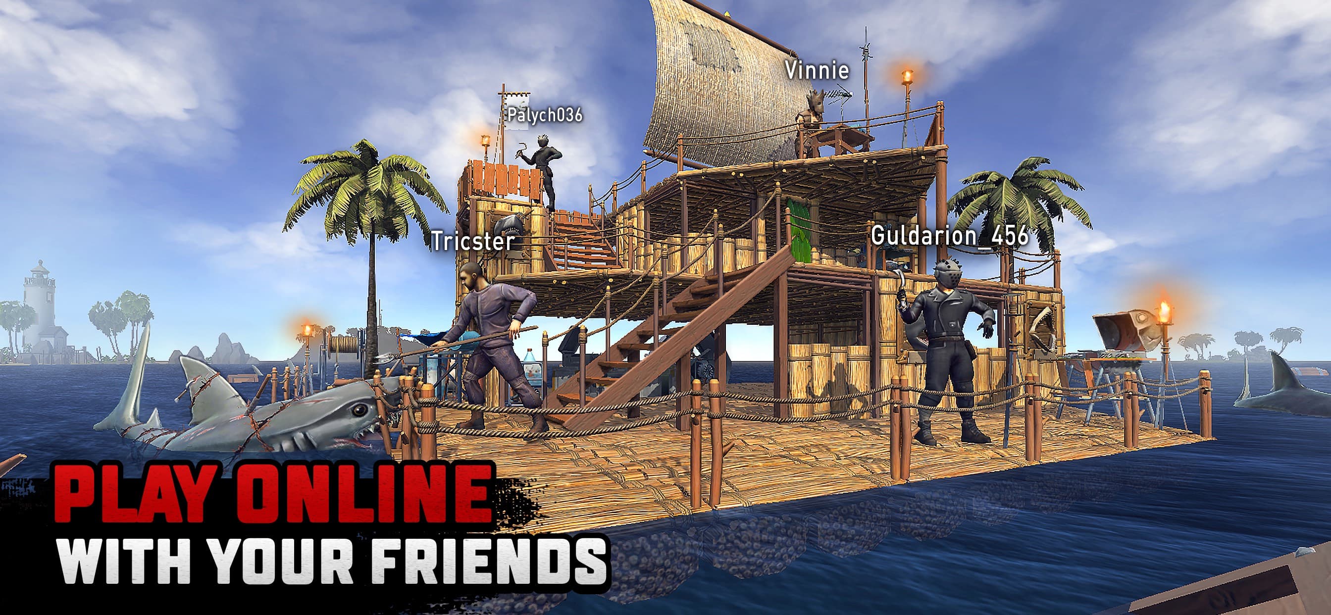 Raft® Survival: Multiplayer screenshot 1 - screenshot