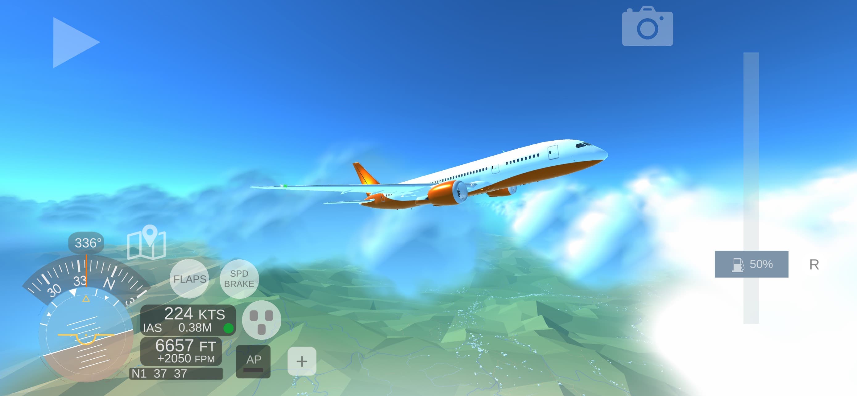 Aviateur: Flight Simulation screenshot 1 - screenshot