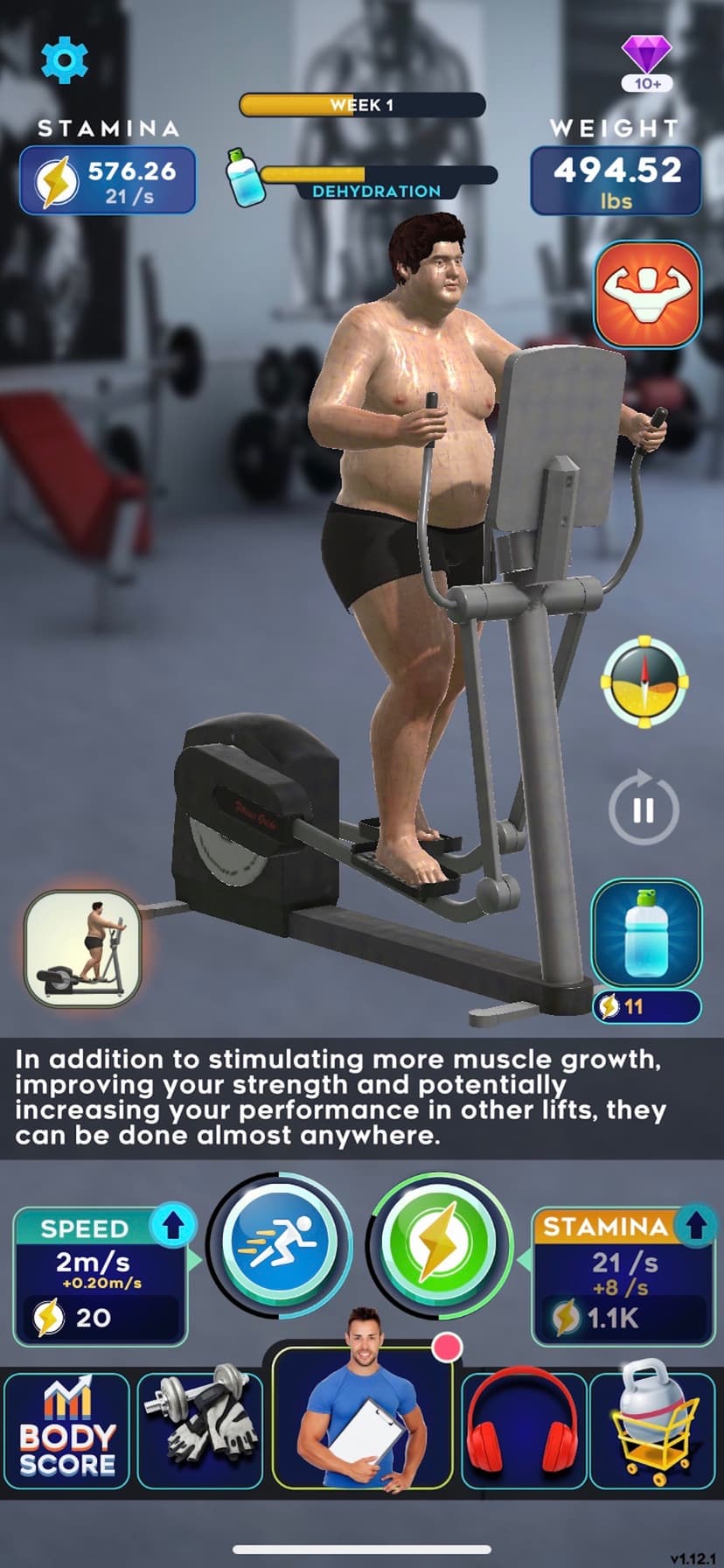 Idle Workout ! screenshot 3 - screenshot