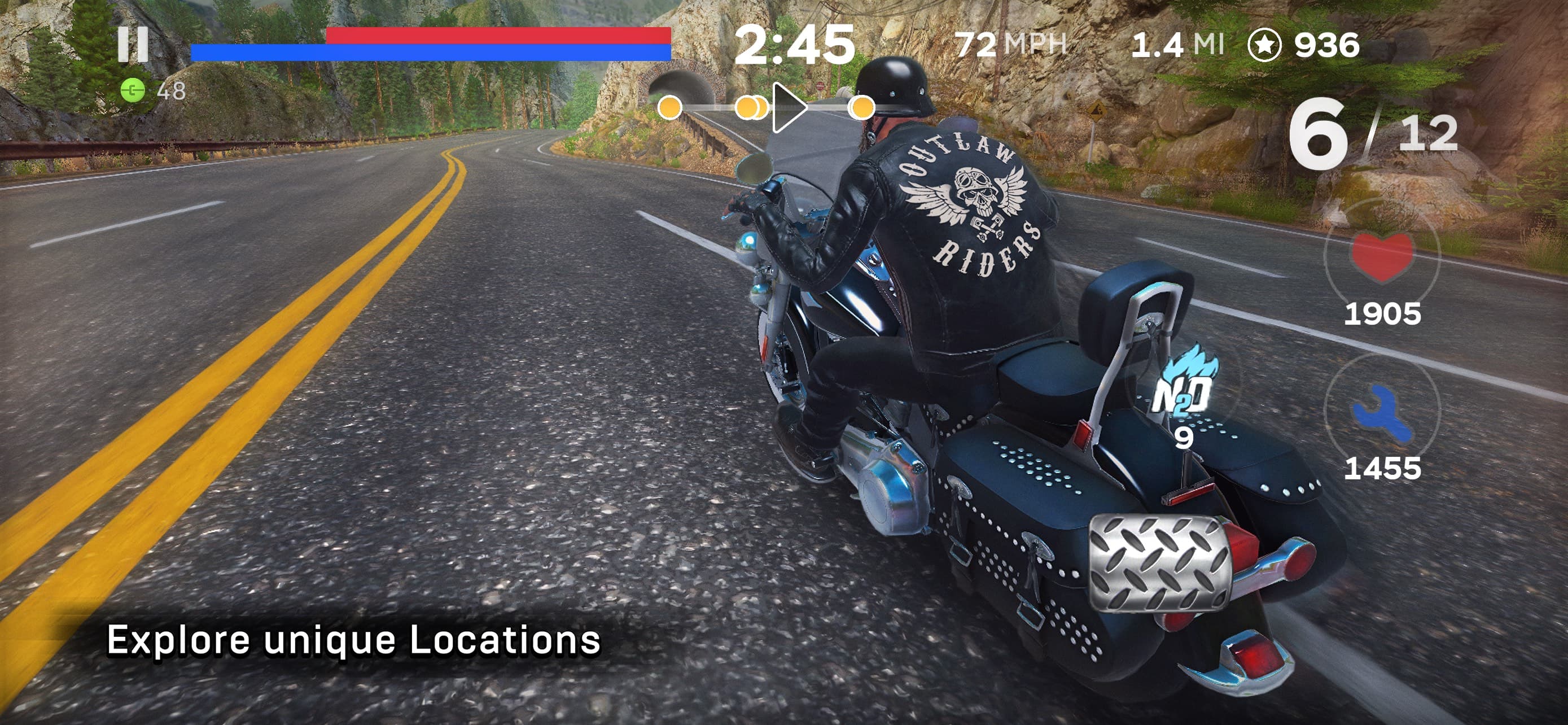 Outlaw Riders: Biker Wars screenshot 3 - screenshot