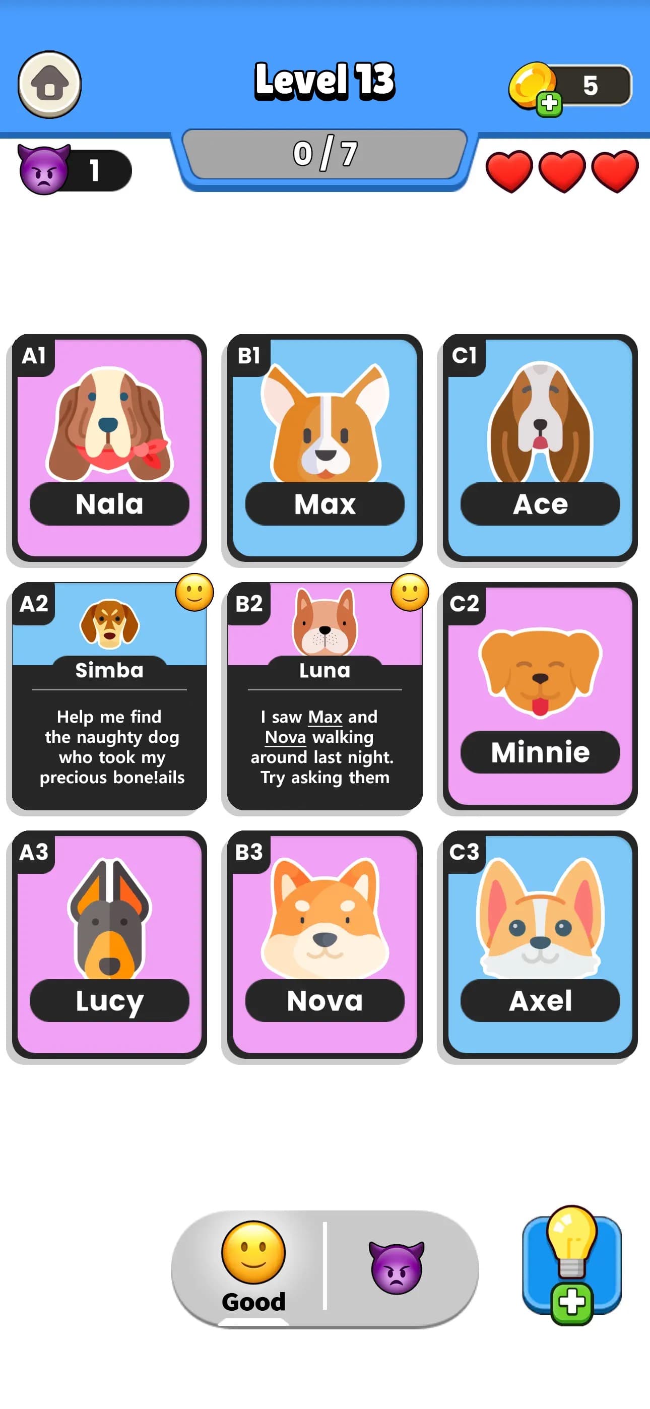 Clue Master - Logic Puzzles screenshot 3 - screenshot
