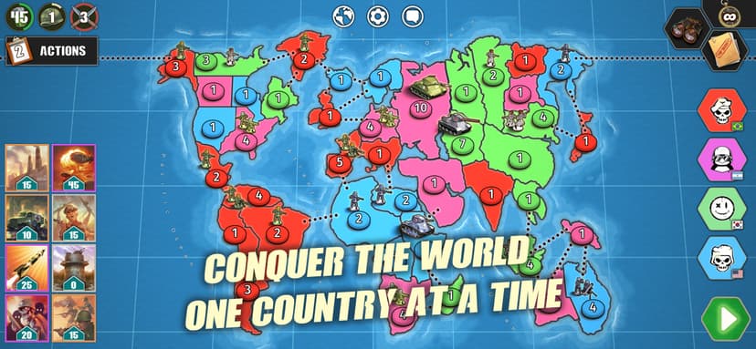 Risk of war - Wartime Glory screenshot 1 - screenshot