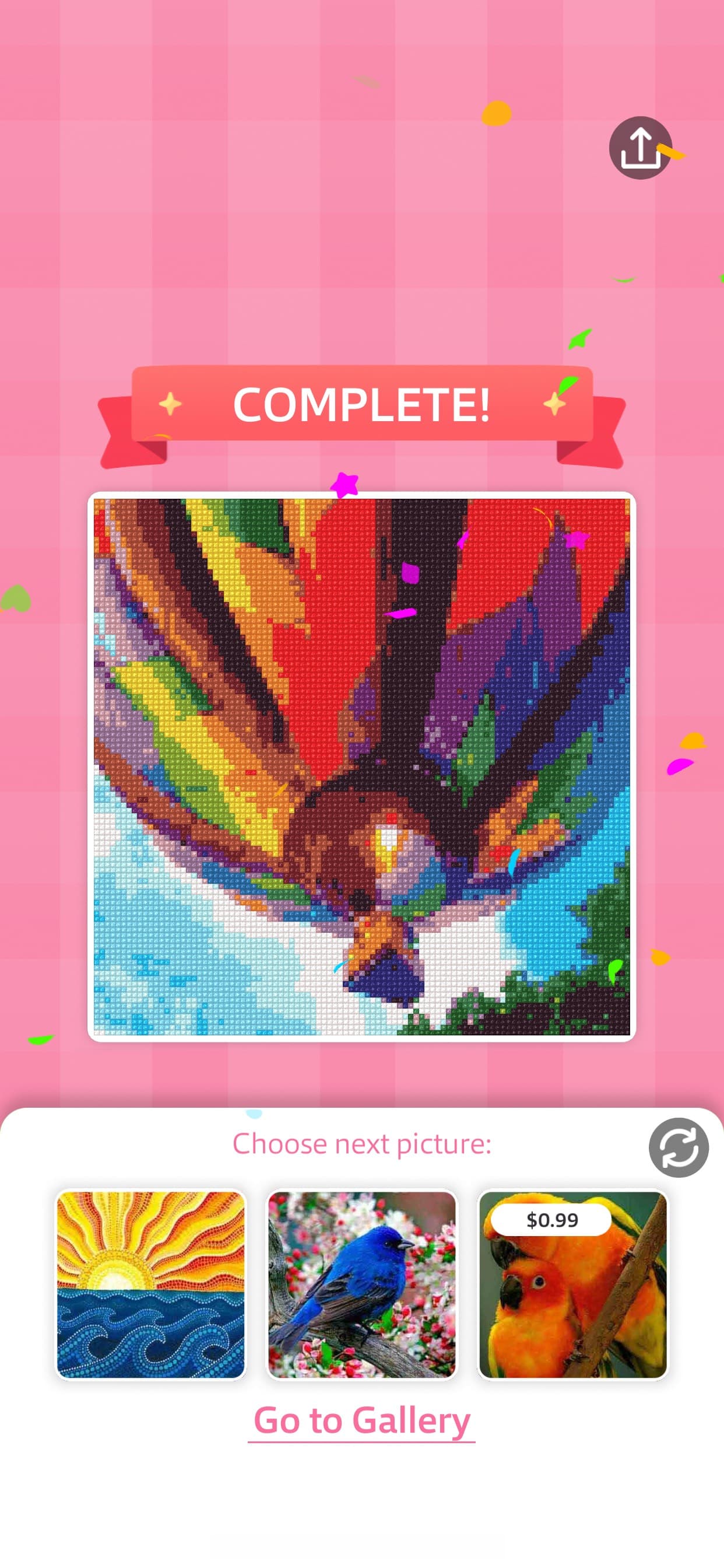 Cross Stitch: Color by Letters screenshot 9 - screenshot