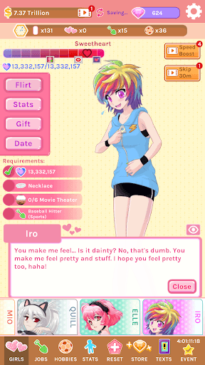 Crush Crush - Idle Dating Sim screenshot 13 - screenshot