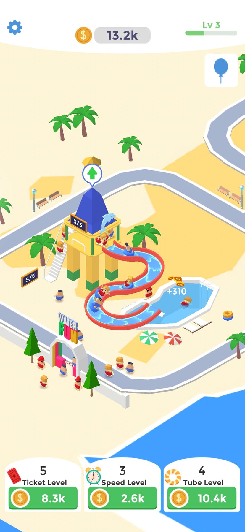 Idle AquaPark screenshot 1 - screenshot
