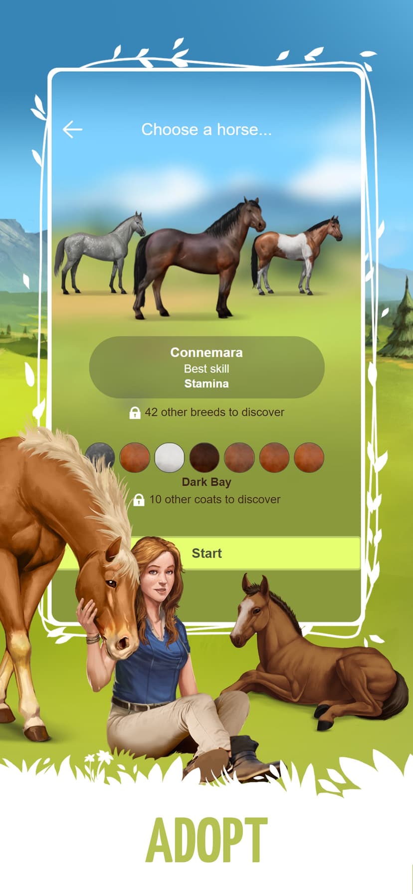 Howrse screenshot 1 - screenshot
