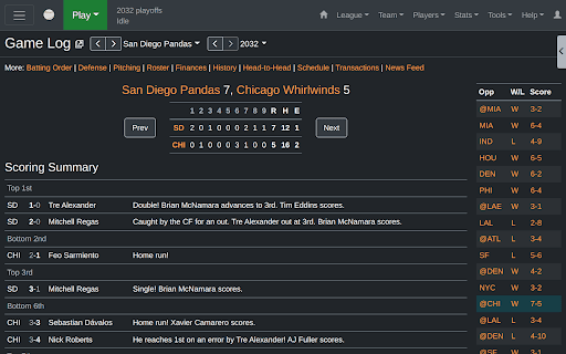 ZenGM Baseball screenshot 8 - screenshot