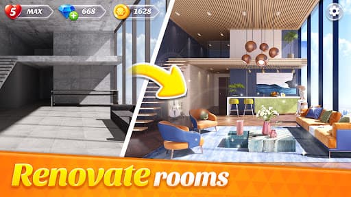 Space Decor : Mansion screenshot 6 - screenshot