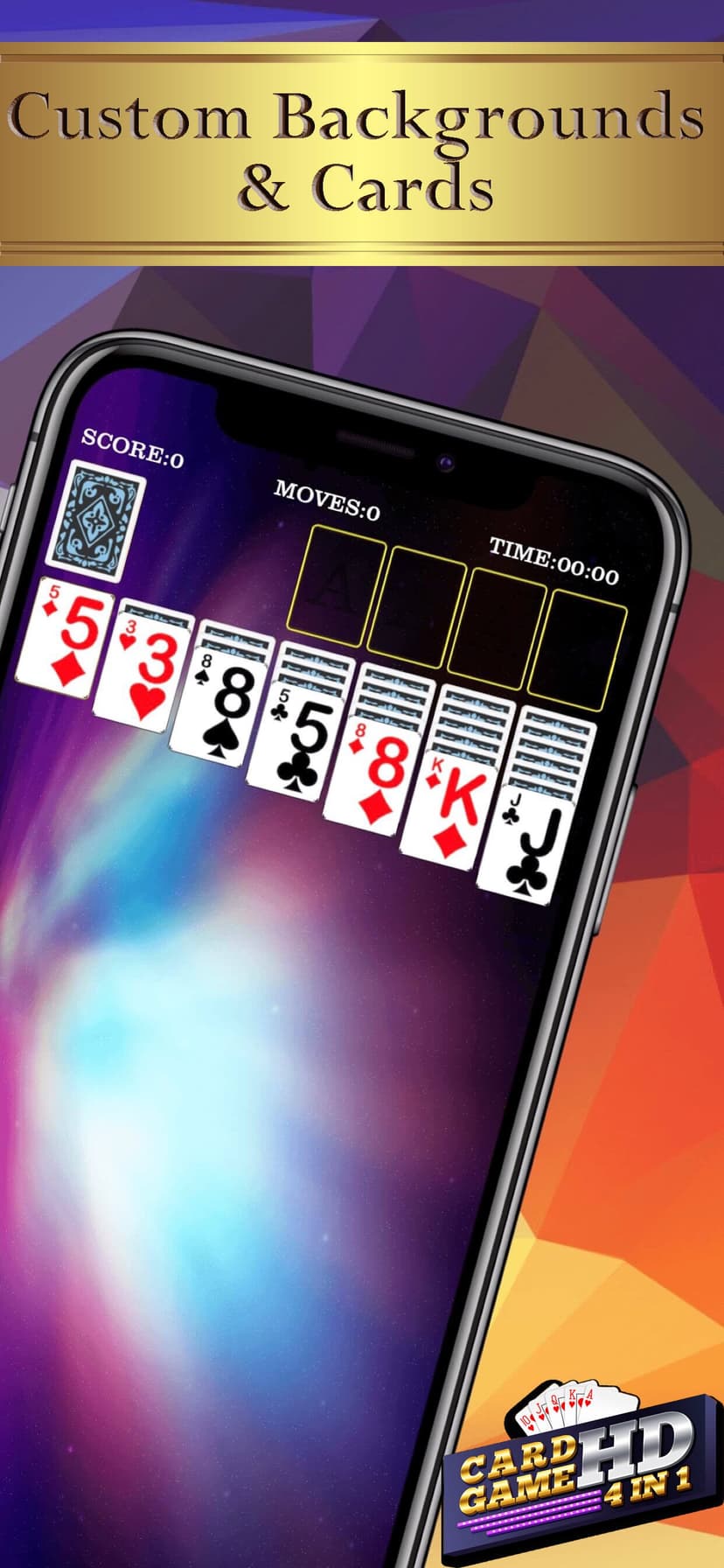 Solitaire Card Games 4 in 1 HD screenshot 5 - screenshot