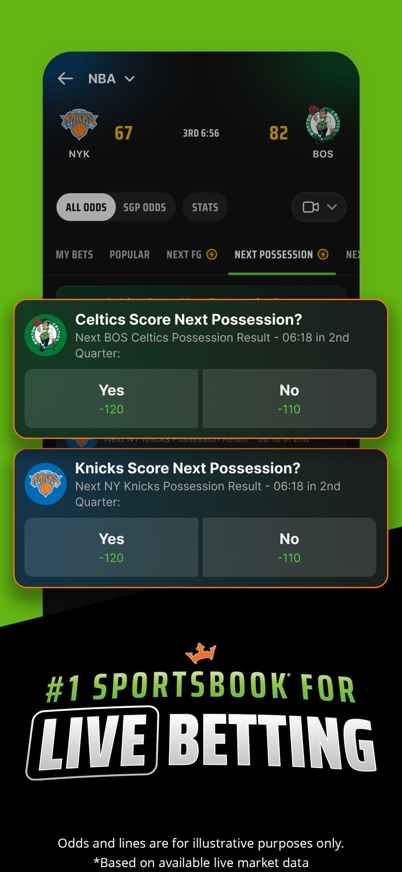 DraftKings Sportsbook & Casino screenshot 2 - screenshot