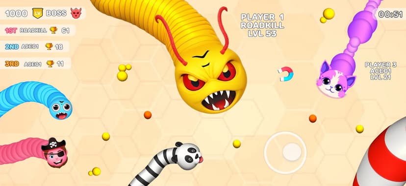 Tangled Worms Clash screenshot 3 - screenshot