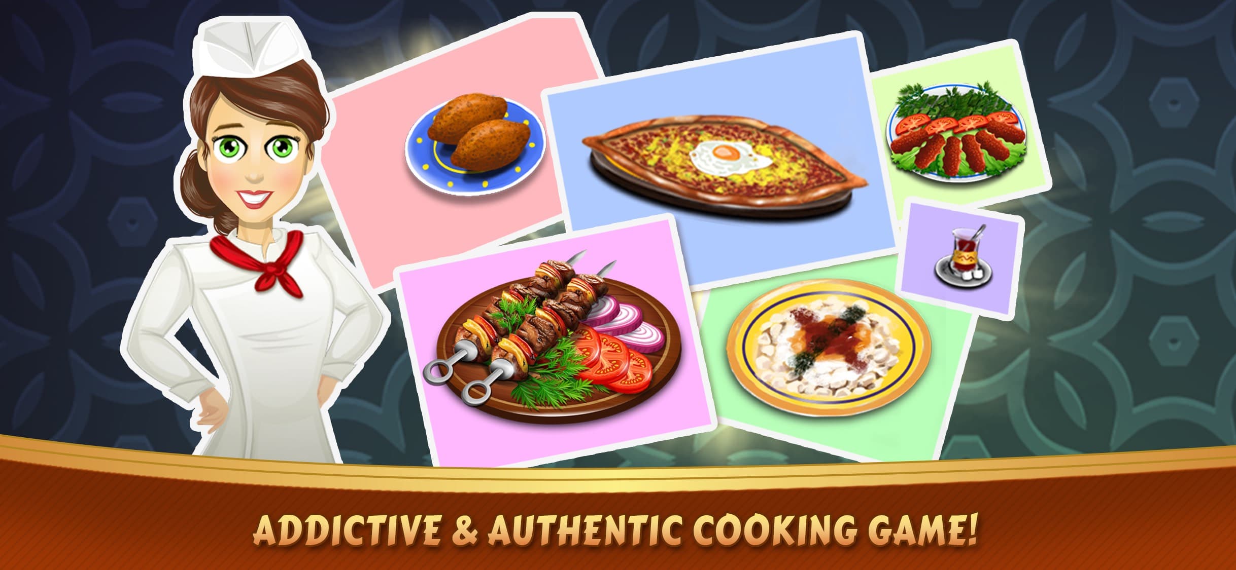 Kebab World: Chef Cafe Cooking screenshot 1 - screenshot