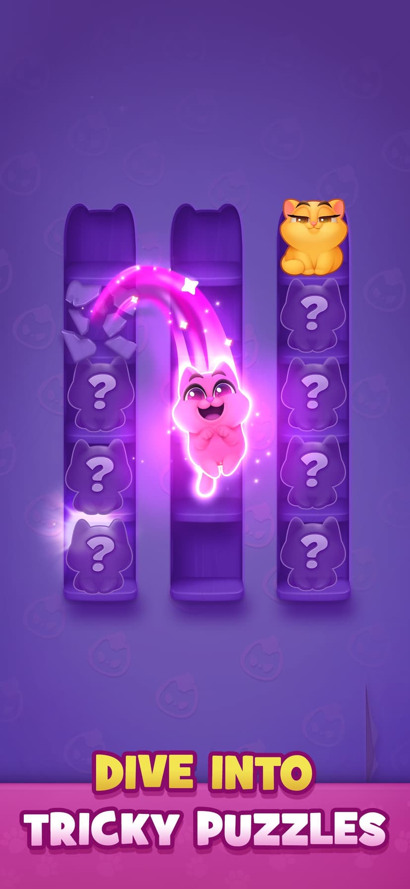 Kitty Sort: Twisted Tails screenshot 3 - screenshot