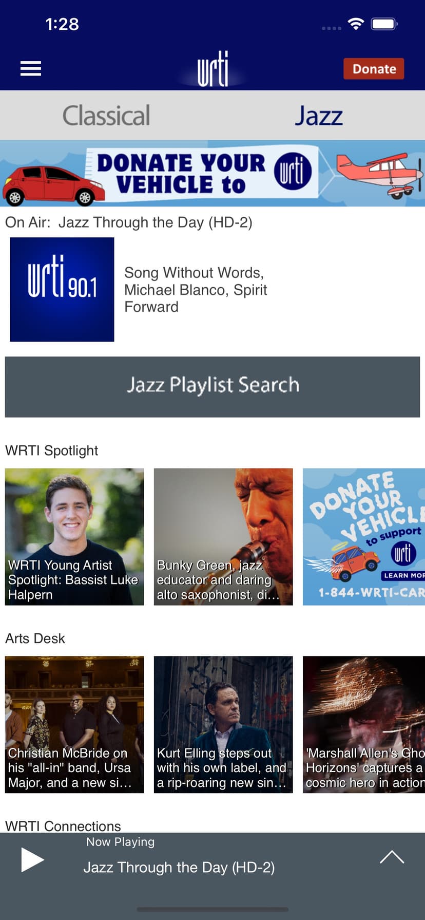 Classical Music & Jazz WRTI screenshot 4 - screenshot